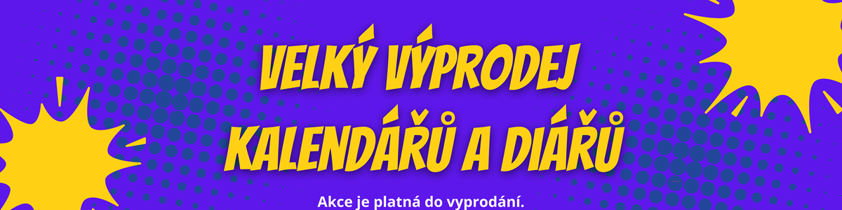 výprodej kalendářů
