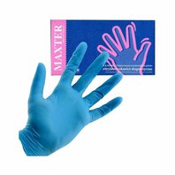 rukavice nitril protec jednorázové "M"/ 100 ks bez pudru