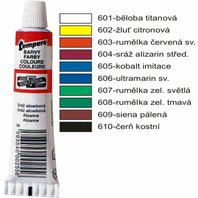 temperová barva rumělka červená 50 g 162603