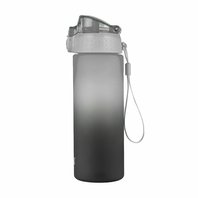 lahev na pití OXY CLiCK 600 ml Ombre Black-grey (6-40025)