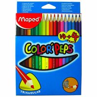 pastelky Maped trojhranné/ 18 ks (0086/9183218)