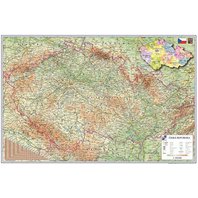 podložka na stůl 60 x 40 cm, mapa ČR (5-806)