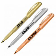 popisovač sada 2670/3 (1,5-3 mm)zlatý,stříbrný a bronzový