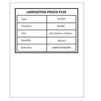 laminovací folie A4 80 my/ 100 ks