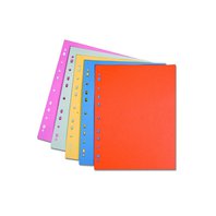 rozdružovač A4 papírový, 100 listů, mix barev