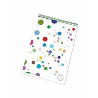 blok 15055 bezdřevý, spirála nahoře/ A5, čtvereček, 50 listů