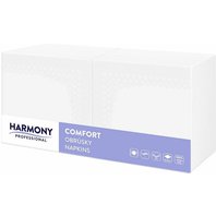 ubrousky Harmony Comfort 100% celul. bílé 2vrstvé/ 250 ks (5544)