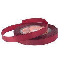 stuha saténová 12 mm x 32 m vínová