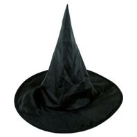 klobouk čaroděj,černý s ozdobou