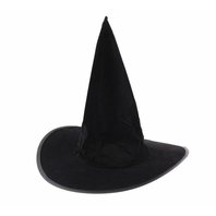 klobouk čaroděj, pro dospělé černý (408519)