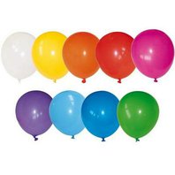 balonek Gemar - jedna barva, 30 cm/ 100 ks