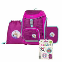 školní set 4dílný OXY Sherpy Pink (0-23224)