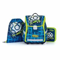 školní set 3dílný Premium Light Fotbal 2(0-98923) batoh,penál,sáček
