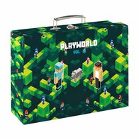 kufřík hranatý A4 PLAYWORLD  Vol.III. (6-05624)