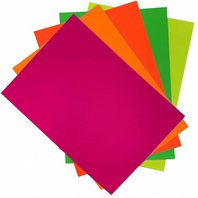 složka barevných lepících papírů, neon, 10 ks mix (PK 61-8)