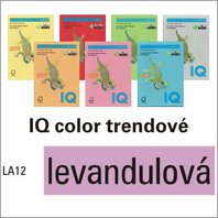 IQ COLOR A4 80g LA12 levandule, 500 listů