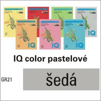 IQ COLOR A4 80g GR21 šedá, 500 listů